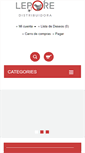 Mobile Screenshot of distribuidoralepore.com.ar